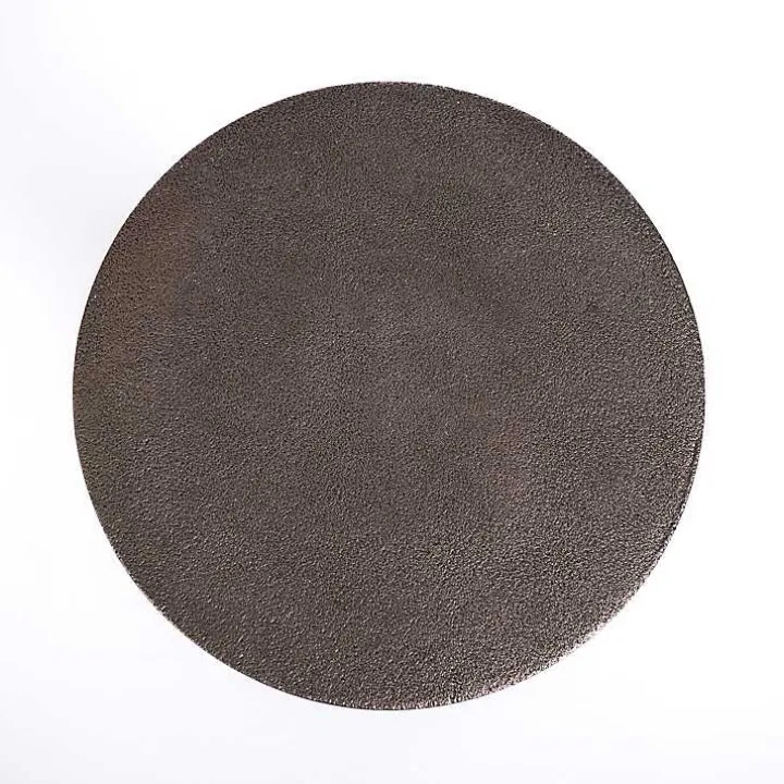 Bronze Metal Tapered Cocktail Table