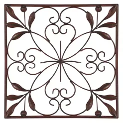 Bronze Scrollwork 4-pc. Panel Wall Art