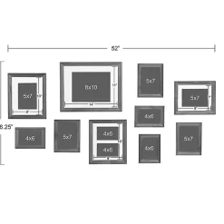 Brown and Gray 10-pc. Gallery Wall Frame Set