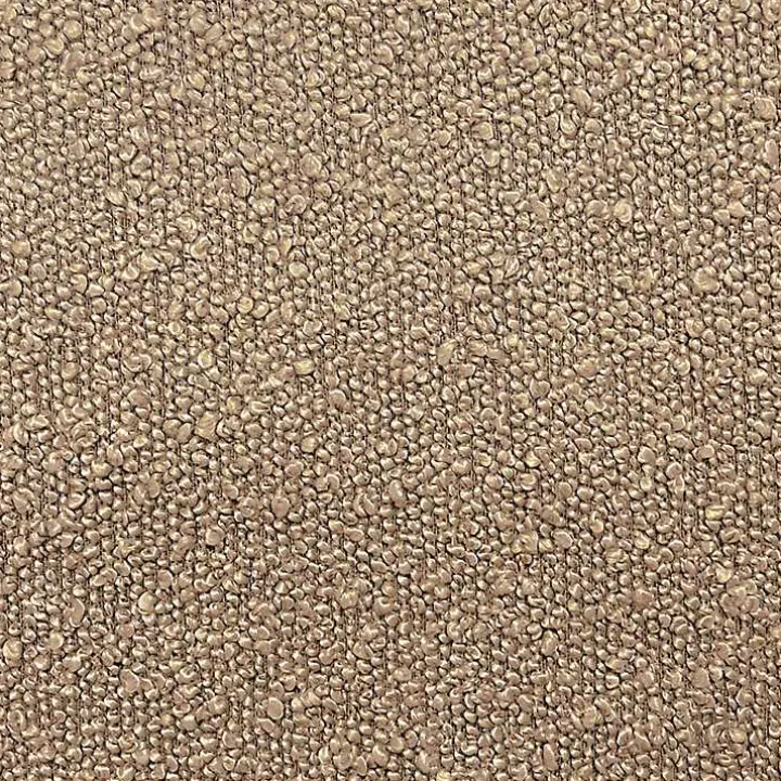 Brown Boucle Upholstered Dining Chair