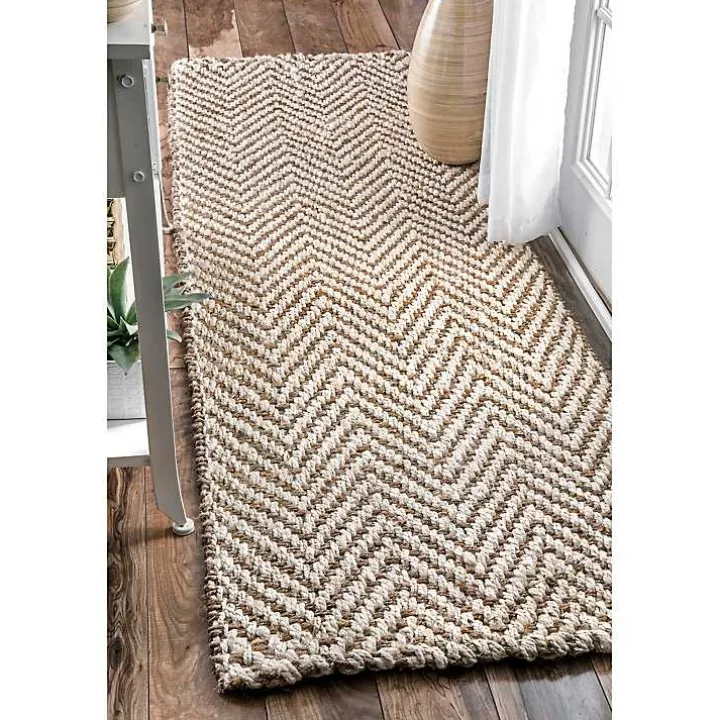 Brown Chevron Valen Runner