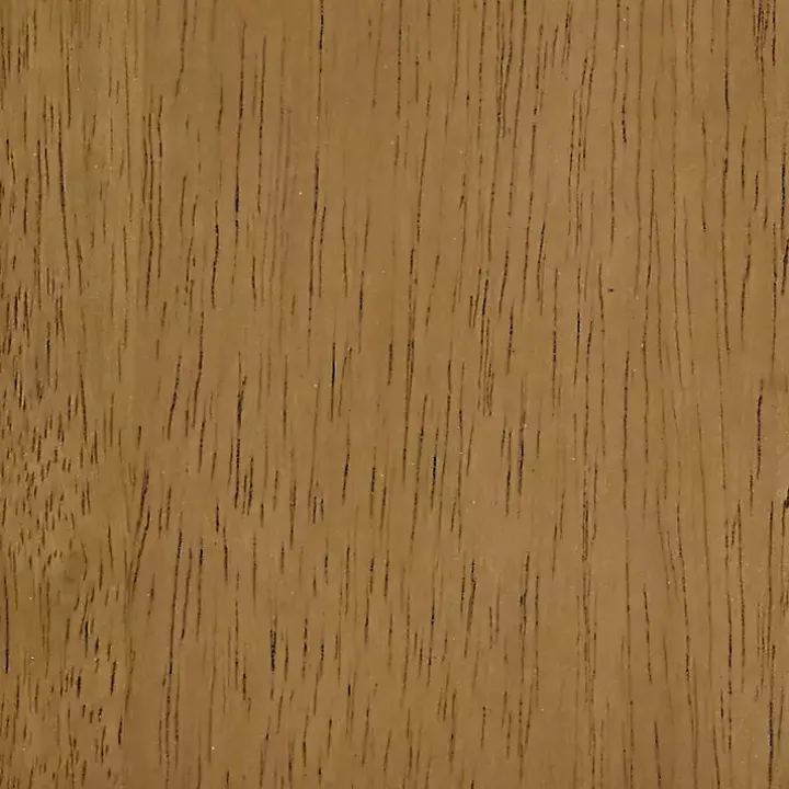 Brown Faux Leather Square Storage Ottoman