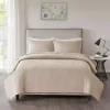 Brown Nash 3-pc. Reversible Queen Coverlet Set