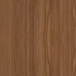 Brown Reeded 3-Drawer Dresser