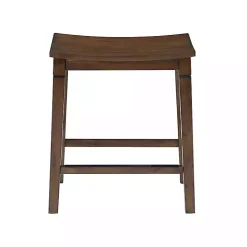 Brown Wood Counter Stool 5-pc. Dining Set