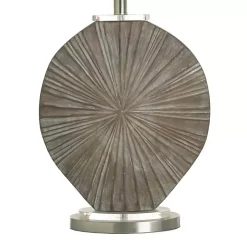 Brushed Brown Shell Table Lamp