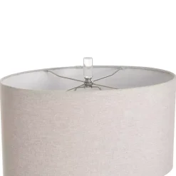 Brushed Brown Shell Table Lamp