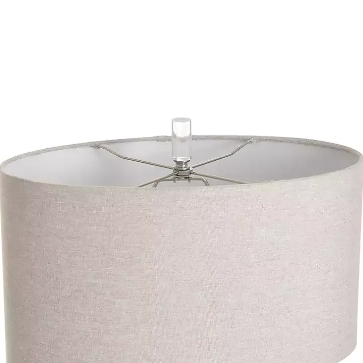 Brushed Brown Shell Table Lamp