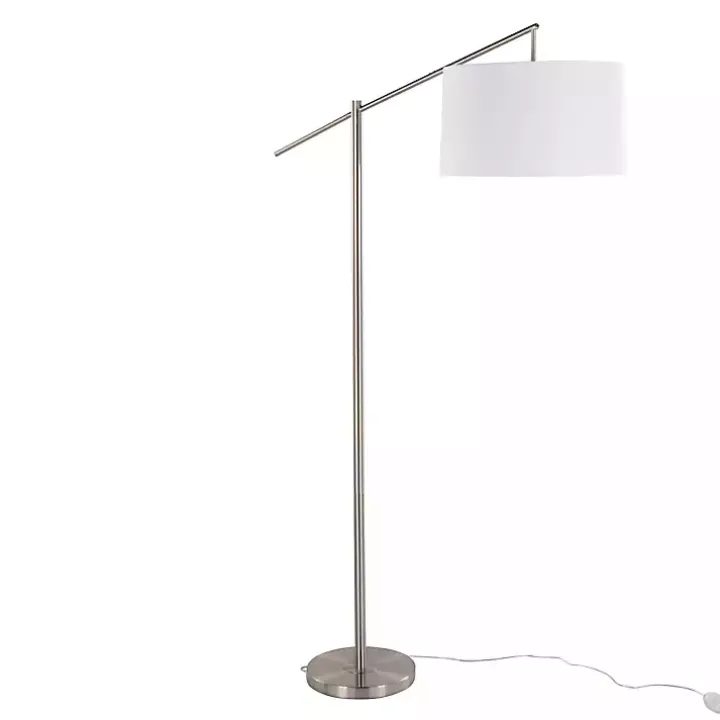 Brushed Nickel Cassie Floor Lamp