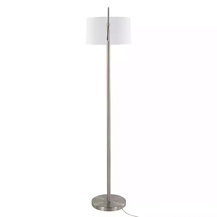 Brushed Nickel Cassie Floor Lamp
