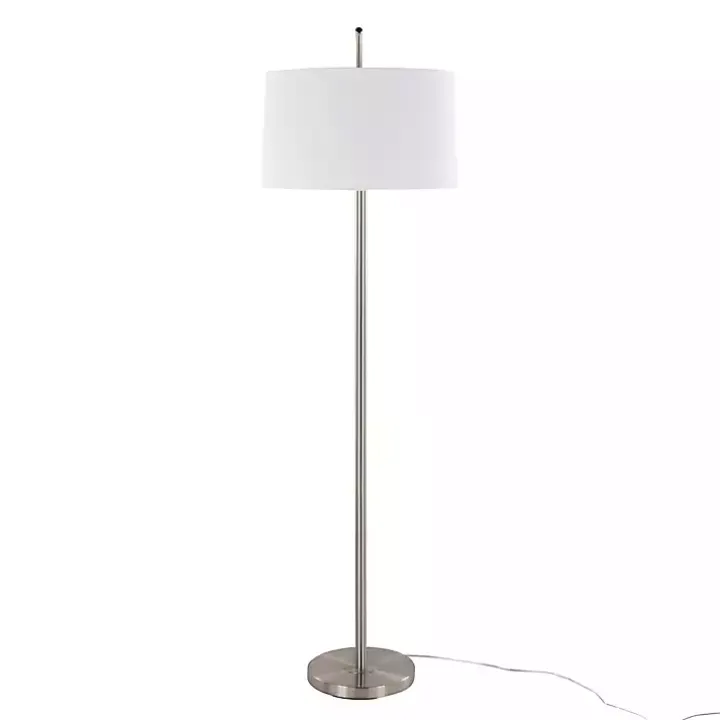 Brushed Nickel Cassie Floor Lamp