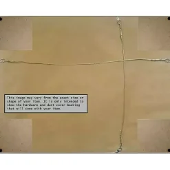 Brushed Nickel Modern Decorative Wall Mirror