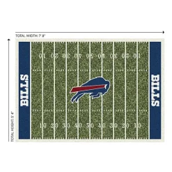 Buffalo Bills Home Field Area Rug, 6x8