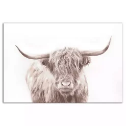 Bullie Boy Sepia Canvas Art Print