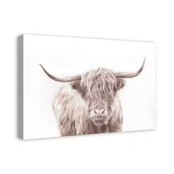 Bullie Boy Sepia Canvas Art Print