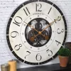 Carlisle Gears Wooden Wall Clock