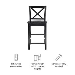 Carter X-Back Counter Stool