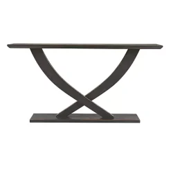 Charcoal Black Ramus Console Table