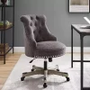 Charcoal Miller Tufted Office Chair