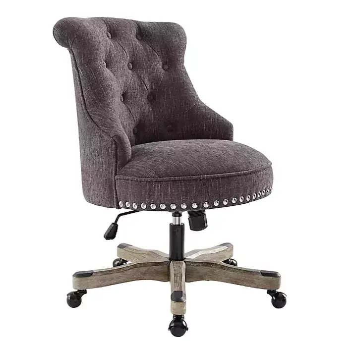 Charcoal Miller Tufted Office Chair