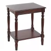Cherry Wood Sybil Accent Table