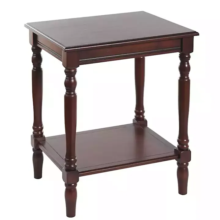 Cherry Wood Sybil Accent Table