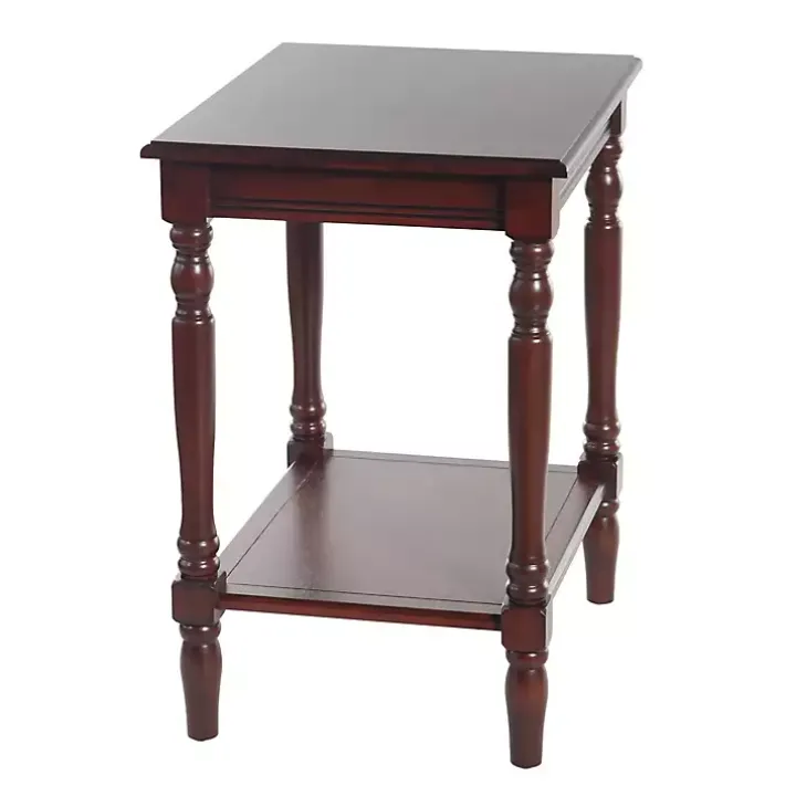 Cherry Wood Sybil Accent Table