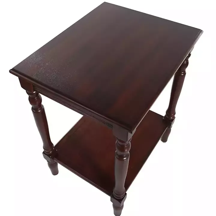 Cherry Wood Sybil Accent Table