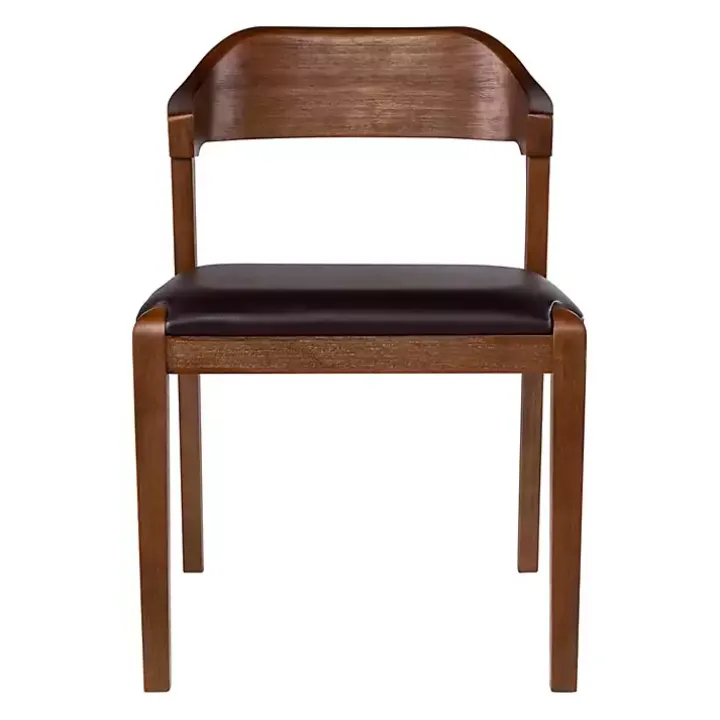 Chestnut Ramus Dining Side Chairs, Set of 2