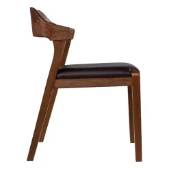 Chestnut Ramus Dining Side Chairs, Set of 2