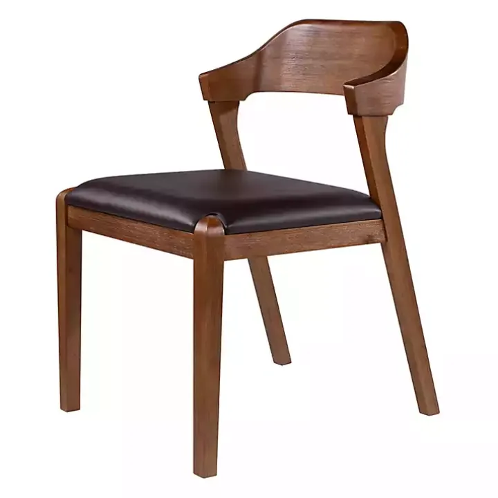 Chestnut Ramus Dining Side Chairs, Set of 2