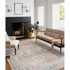 Chris Loves Julia x Loloi Jules Natural Rug, 5x7
