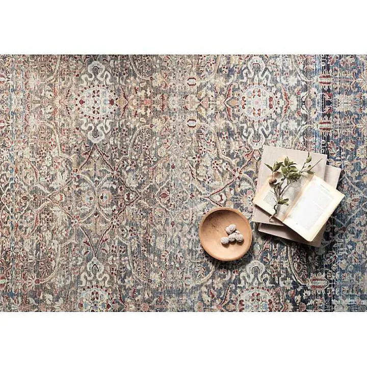 Chris Loves Julia x Loloi Jules Dark Blue Rug, 7x9