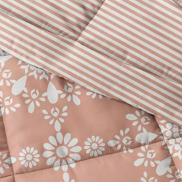 Clay Daisy Medallion King 3-pc. Comforter Set