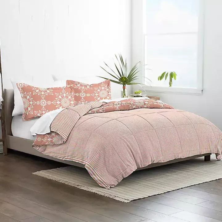 Clay Daisy Medallion Queen 3-pc. Comforter Set