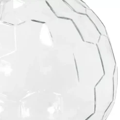 Clear Glass Honeycomb Table Lamp