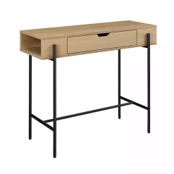 Coastal Oak Cruz Console Table