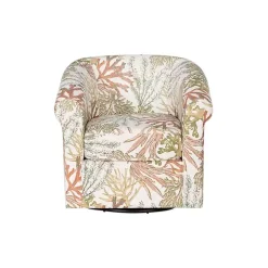 Colorful Ocean Bonnie Swivel Accent Chair