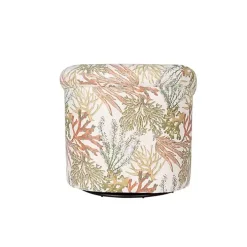 Colorful Ocean Bonnie Swivel Accent Chair