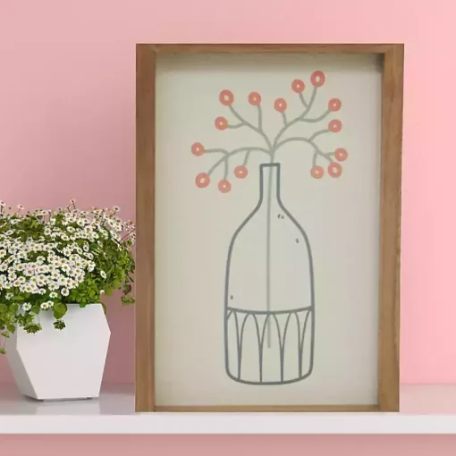 Contemporary Floral II Framed Art Print