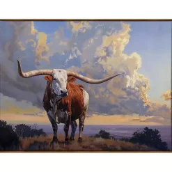 Country Hill Monarch Framed Canvas Art Print
