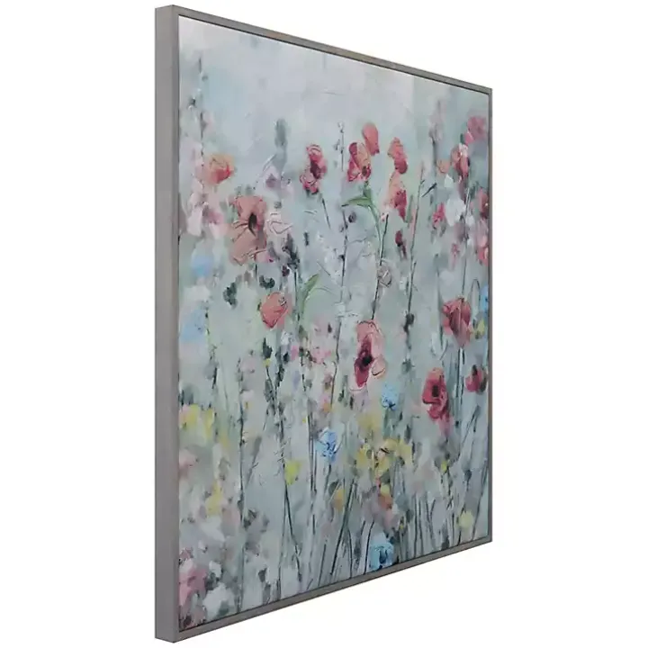 Country Spring Floral Framed Art Print