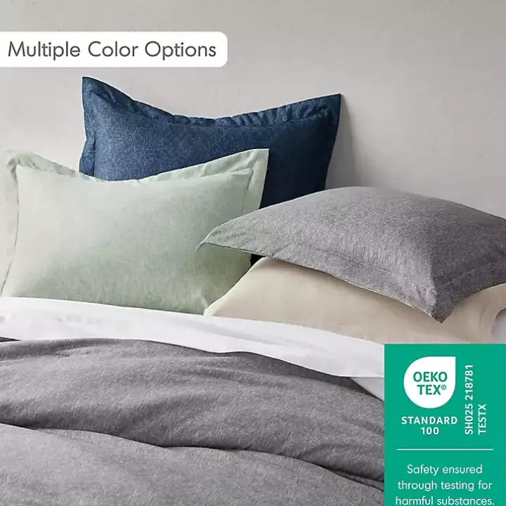 Cream Chambray 3-pc. King Comforter Set