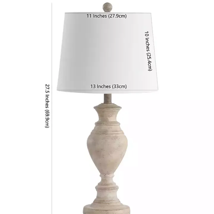 Cream Classic Curve Table Lamp