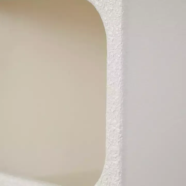 Cream Geometric Arch Wall Shelf
