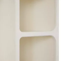 Cream Geometric Arch Wall Shelf