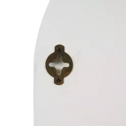 Cream Geometric Arch Wall Shelf