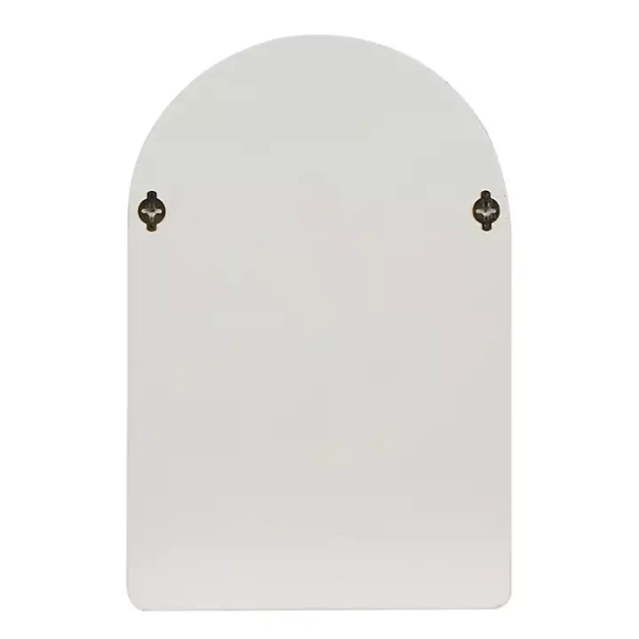 Cream Geometric Arch Wall Shelf