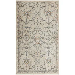 Cream Granary Floral Area Rug, 6x9
