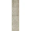 Cream Granary Floral Runner, 2x8
